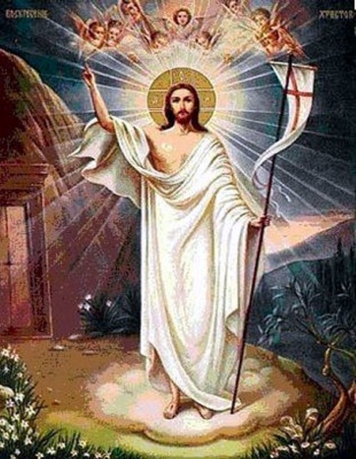 Cristo resucitado.  Imagen tomada de internet